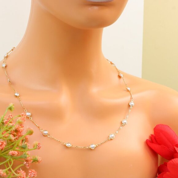 "New Beautiful Design Necklace Chain for Women/Girls, Gift, N589 - Picture 3 of 10